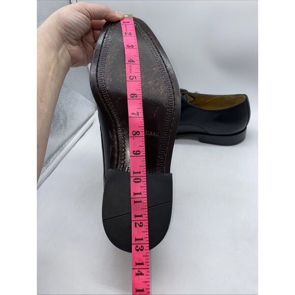 Cole Haan Men’s Carnegie Double Monk Strap Black Leather Dress Shoes Size 13M - Picture 15 of 16